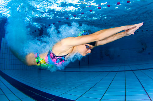 Reportage en piscine apprentissage de la natation - Frdric LECHAT, photographe professionnel subaquatique.
