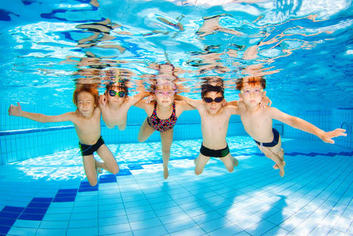 Reportage en piscine adolescents - Frdric LECHAT, photographe professionnel subaquatique.
